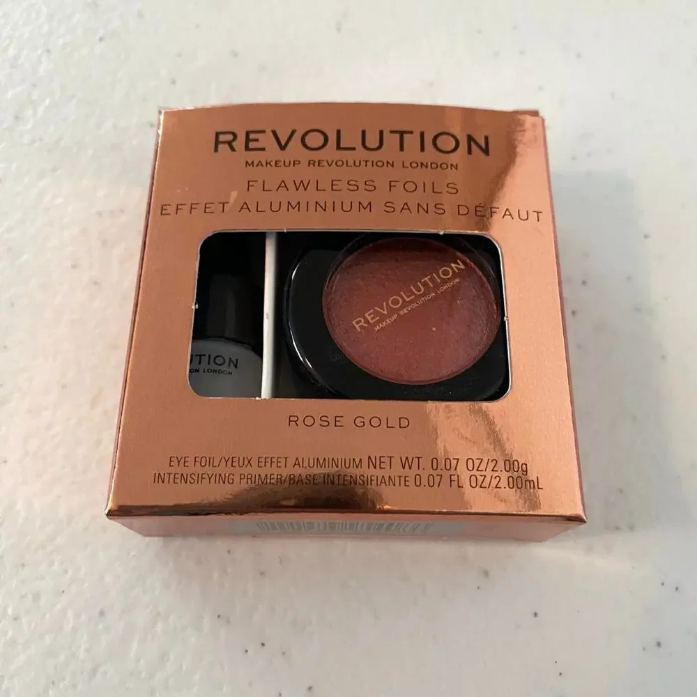 Makeup revolution flawless foils rose eye shadow New